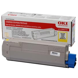 Oki - Toner - Giallo - C5850/C5950 - …